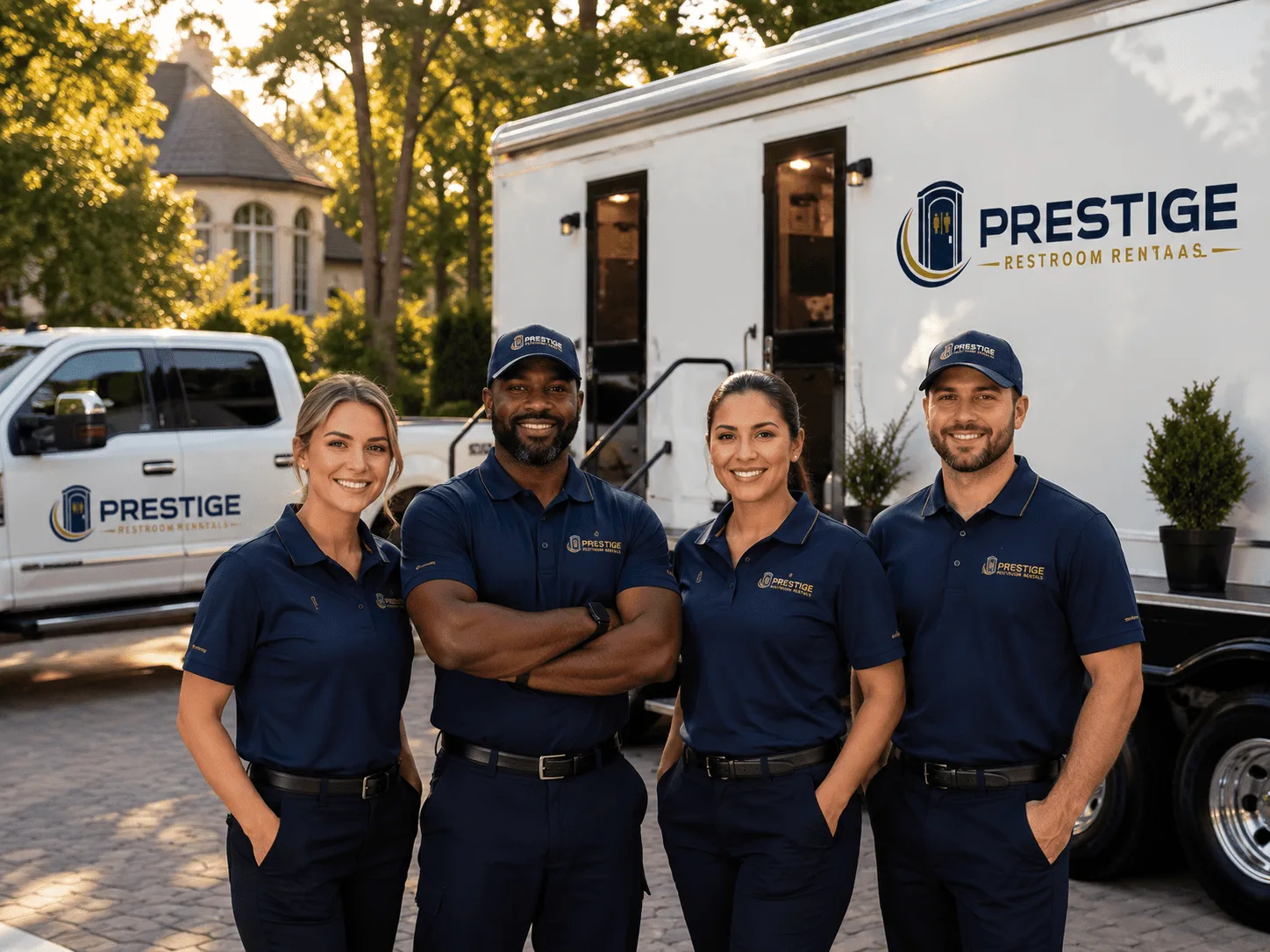 Trusted Luxury Portable Restrooms company in Grovertown, IN